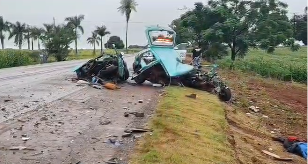 Colisão na BR-376 mata motorista e deixa dois feridos na região sul do MS