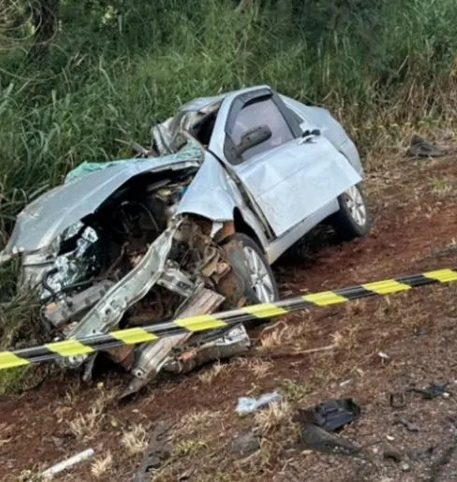Acidente na BR-163 deixa uma pessoa morta em Nova Alvorada do Sul