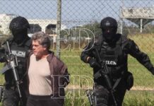 Com forte esquema e avião da PF, chefão do PCC é transferido da Bolívia e chega a Campo Grande
