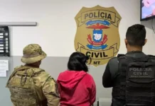 Mulher envolvida em duplo homicídio em MS é presa no interior do MT