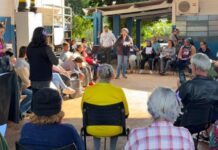 Detran-MS promove ação de segurança viária com idosos em centros de convivência de Campo Grande