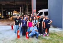 Com aulas práticas e teóricas, Fiems capacita colaboradores em brigadas de incêndio
