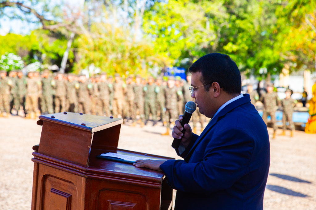 Corumbá celebrou 159 anos da Retomada com solenidade na Praça da Independência Corumbá celebrou 159 anos da Retomada com solenidade na Praça da Independência