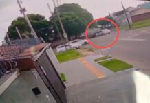 Vídeo: carro capota ao ser atingido por outro em cruzamento do bairro Jardim Leblon