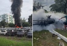 Colisão entre dois helicópteros deixa ao menos cinco mortos no Rio de Janeiro