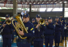 Banda da Guarda Civil faz concerto gratuito no Teatro do Paço em Campo Grande