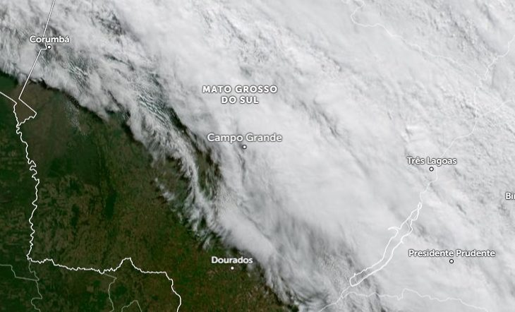 Campo Grande terá máxima de 18°C e segue sob influência de massa de ar polar
