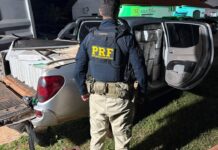 PRF apreende 1,5 tonelada de maconha em Caarapó; motorista conseguiu fugir