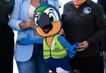 Novo mascote da Escola de Trânsito da Agetran precisa de um nome e quem ajudar a escolher vai ganhar uma bibicleta