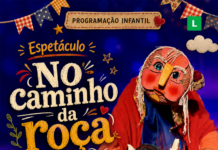 Espetáculo convida famílias para uma viagem pelo universo da roça no Sesc Teatro Prosa