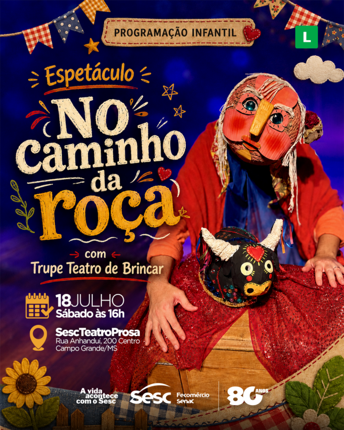 06643 - Programação Infantil - Sesc Teatro Prosa – 18 de Julho - Sesc Cultura - CARD
