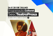 Sesc Teatro Prosa realiza programação gratuita com show musical e espetáculo de circo