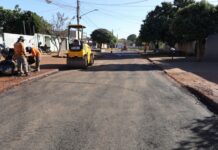 Frente de recuperação asfáltica avança e transforma vias do Jardim Maipu em Dourados