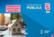 Audiência vai debater modernização dos processos imobiliários na sexta-feira