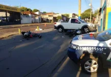 Vídeo: colisão entre duas motos deixa um morto e outro gravemente ferido na Capital