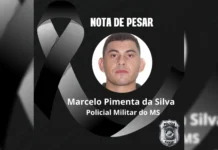 PM morto em Corumbá deixou uma filha de 7 anos e governador promete enfrentar o crime organizado “com firmeza e determinação”
