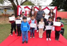 Prefeito Marçal Filho entrega diploma de Pequenos Cientistas para alunos do Ceim Vittório Fedrizzi