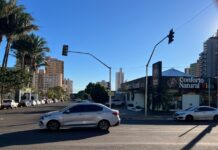 Agetran ativa semáforo na 25 de Dezembro com Maracaju