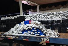 Amambai: polícia apreende mais de 2 toneladas de drogas em veículo roubado