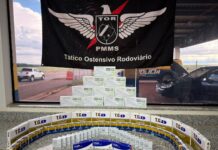 Polícia apreende remédios para emagrecimento avaliada em R$ 134,5 mil na MS‑162