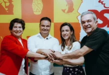 PT oficializa Fábio Trad ao Governo de MS e lança chapa com Dona Gilda na vice