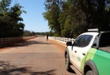 Agesul prorroga interdição da ponte sobre o Rio Miranda até quinta-feira