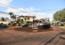 Obras fecham cruzamento no Jardim Bela Vista por dois dias em Campo Grande
