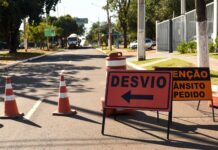 Agetran interdita trecho da Rua Lago Azul por duas horas nesta sexta-feira