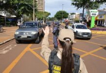 Dourados faz blitze educativas em homenagem ao Dia do Motorista e ao Dia do Motociclista