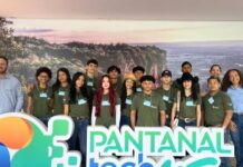 Alunos do curso de agro da Acrissul visitam Pantanal Tech no primeiro dia