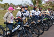 Naviraí: agentes de endemias recebem bicicletas elétricas para reforçar ações nos bairros