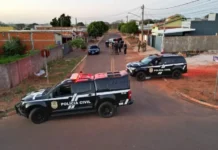 Dupla de faccionados morre durante confronto com a polícia em Bataguassu