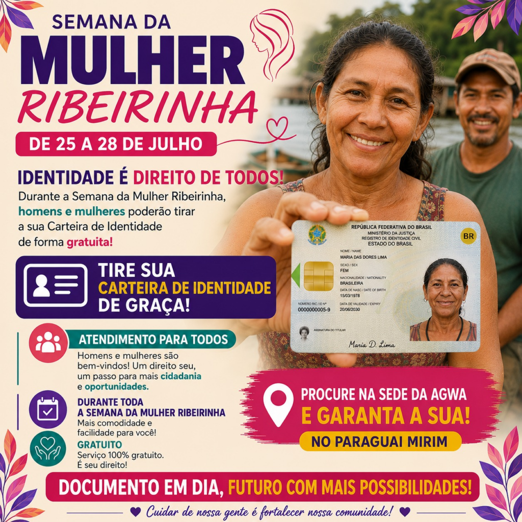 Paraguai Mirim - Semana da Mulher Ribeirinha destaca tradição e protagonismo feminino Paraguai Mirim - Semana da Mulher Ribeirinha destaca tradição e protagonismo feminino