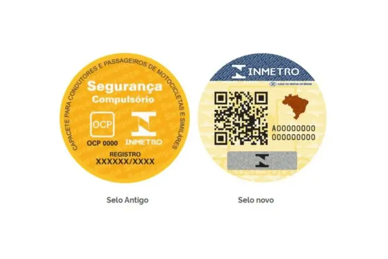 Capacetes vendidos no Brasil passam a ter novo selo obrigatório do Inmetro Capacetes vendidos no Brasil passam a ter novo selo obrigatório do Inmetro