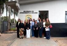 TCE e TJMS realizam visita técnica no Centro de Atendimento à Mulher em Naviraí