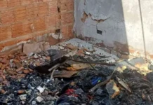 Homem ateia fogo em quarto após briga por aluguel e destrói R$ 5 mil em espécie