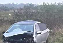 Uma morte e dois feridos em acidente no trecho entre Ponta Porã e Antônio João
