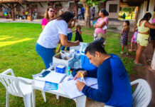Saúde leva atendimento itinerante à comunidade de Porto Morrinho neste sábado