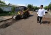 Prefeitura de Dourados avança com recuperação de asfalto deteriorado no Jardim Maringá