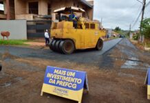 Bairro Jardim das Perdizes ganha asfalto em dez ruas