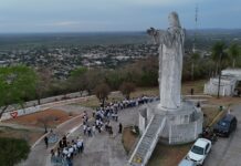 Ato no Cristo Rei do Pantanal simboliza compromisso de Corumbá com a Primeira Infância