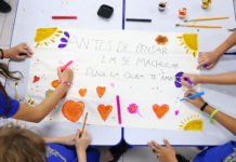 Cinco escolas da Capital recebem murais criados a partir das ideias dos próprios alunos