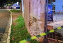 Motociclista morre após perder controle e bater contra muro na Avenida Fábio Zahran