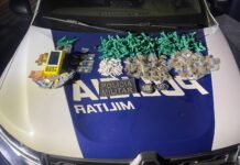Polícia apreende mais de 300 porções de drogas em imóvel no Jardim Los Angeles