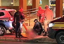 Em surto, homem corre nu pela Avenida Ceará e quase é atropelado