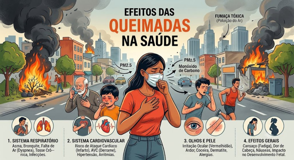 Fumaça que sufoca: MS registra quase seis queimadas urbanas por dia Fumaça que sufoca: MS registra quase seis queimadas urbanas por dia
