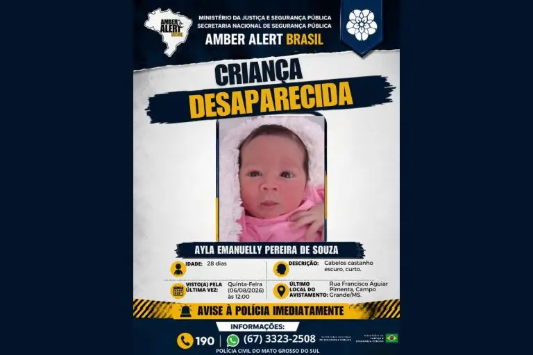Polícia prende suspeito de envolvimento no desaparecimento de recém-nascida Polícia prende suspeito de envolvimento no desaparecimento de recém-nascida