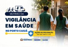 Naviraí lança o “Mutirão da Vigilância em Saúde: Ações de Prevenção” no Porto Caiuá nesta quinta-feira