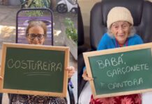 Vídeo de idosos de lar de MS revelando suas profissões do passado viraliza nas redes sociais
