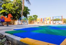 Prefeitura de Naviraí iniciou a instalação do primeiro Parque Sensorial na Praça Euclides Antônio Fabris